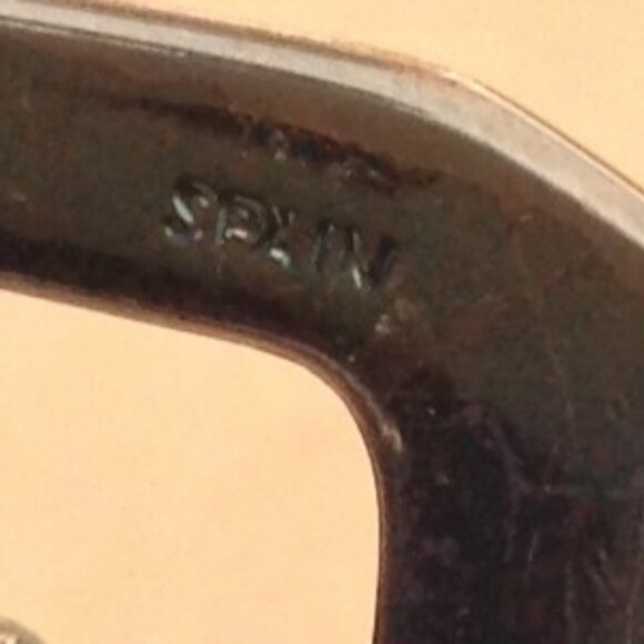 Cale Spain Genuine Lizard Belt Buckle Sz 36 Brass Buckle + Hardware - Picture 15 of 16